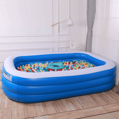 Piscina inflable portátil de 3 capas para adultos y niños, bañera plegable para exteriores e interiores, 1,5/2,1/3,05 m