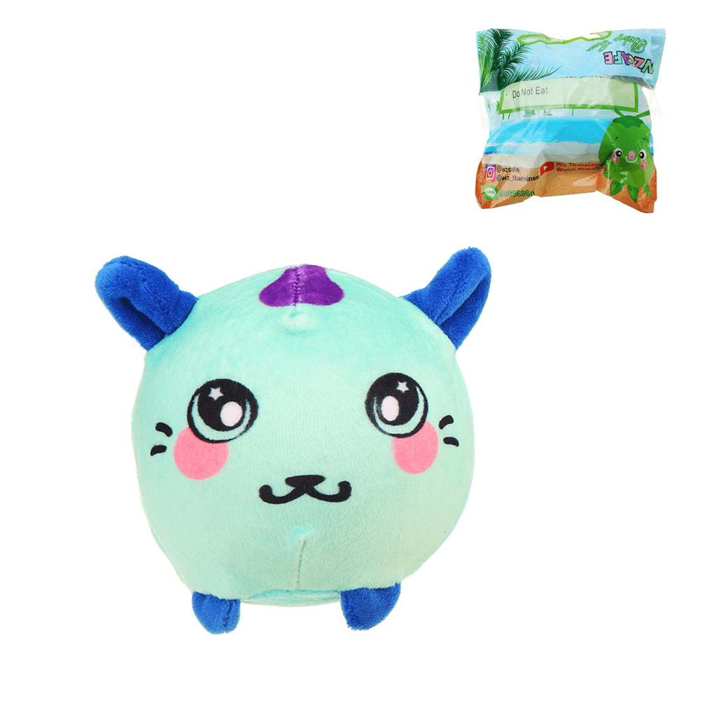 Jouet en peluche Squishamals en mousse de 3,5 pouces, jouet en peluche à montée lente, pendentif en peluche squishy