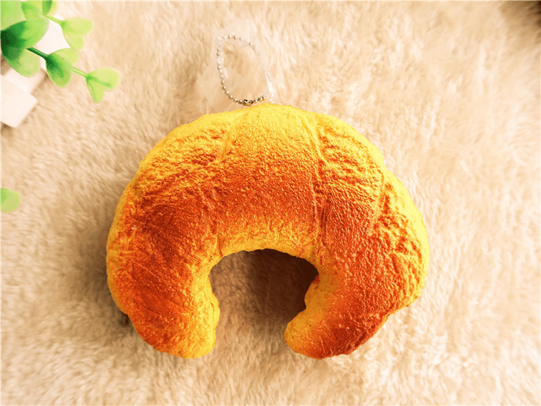 Croissant Bread Squishy 13CM Super Slow Rising Original Packaging Squeeze Toy Fun Gift