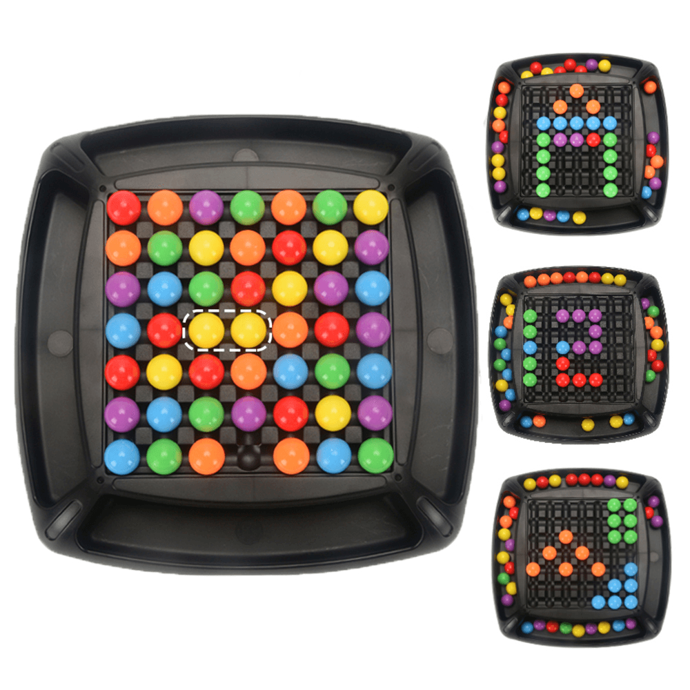 Desktop Butt-To-Play Game Rainbow Ball Puzzle Toy for Chlidren Toys