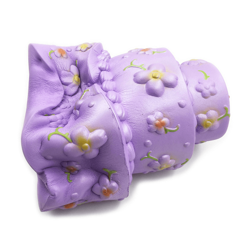 Giggle Bread Giant Squishy Three-Layer Flower Cake Humongous Jumbo 25CM Rose Slow Rebound Gift Decor Collection