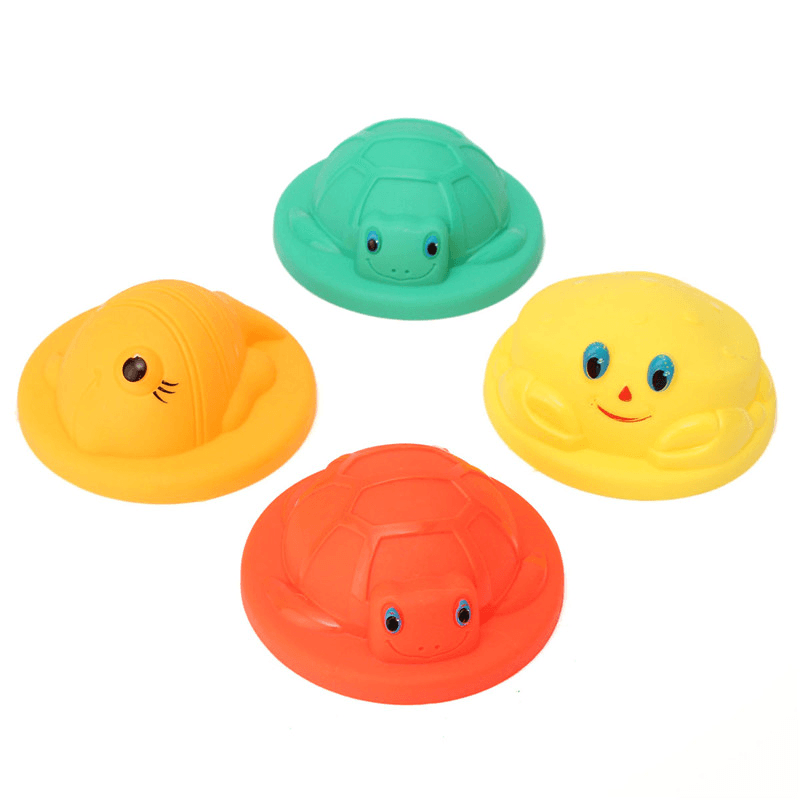 14PCS Fun Cute Playing Game Toy Sea Creature Shape Tools Sand Water Beach Indoor Outdoor Toy