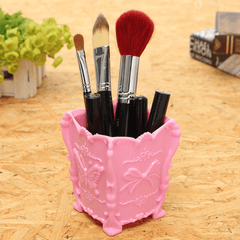 Étui de rangement de maquillage papillon, porte-brosse, rouge à lèvres, stylo, boîte décorative, conteneur cosmétique