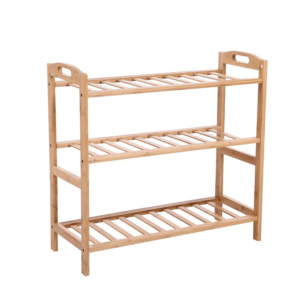 Étagère de rangement à chaussures à 2/3/4/5 niveaux, étagère en bois, organisateur pour la maison, bambou