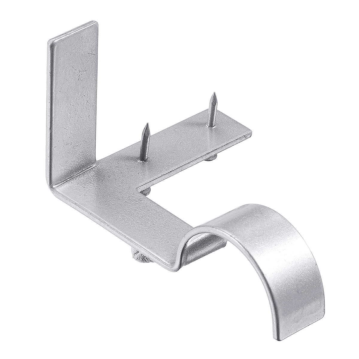 2 paires de supports de tringle à rideau pour accrocher des supports de tringle à rideau dans le cadre de la fenêtre