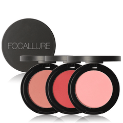 FOCALLURE Cheek Blusher Powder Blush Beauty Makeup Soft Nature Rouge Glossy Face Blush