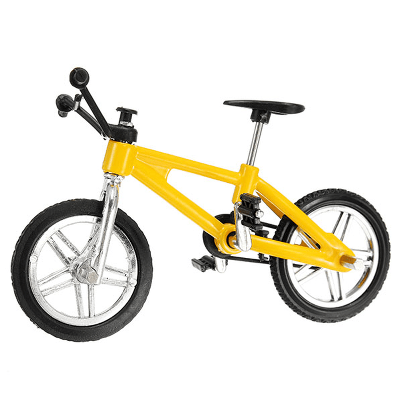 Mini bicicleta de aleación de simulación creativa, carretilla elevadora de dedo, juguete multicolor, regalo para niños, deportes