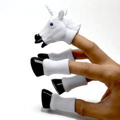 Four-Legged Hoof Flying Horse Finger Set Toy Novelties Toys Wearable Doll