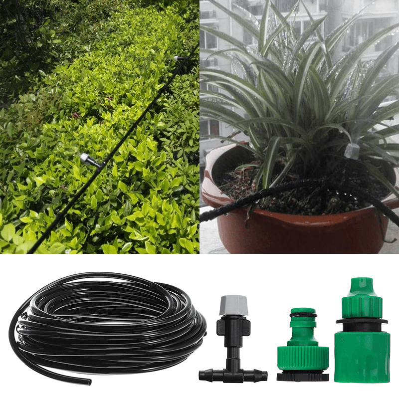 Système d'irrigation de patio extérieur 5-15M Ventilateur refroidisseur arroseur pulvérisateur tuyau d'arrosage buse