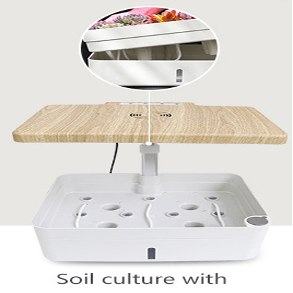 110-240V Indoor Intelligent Hydroponic Planting Box Soilless Cultivation Equipment LED Fill Light Vegetable Planting Machine Nursery Flower Pot