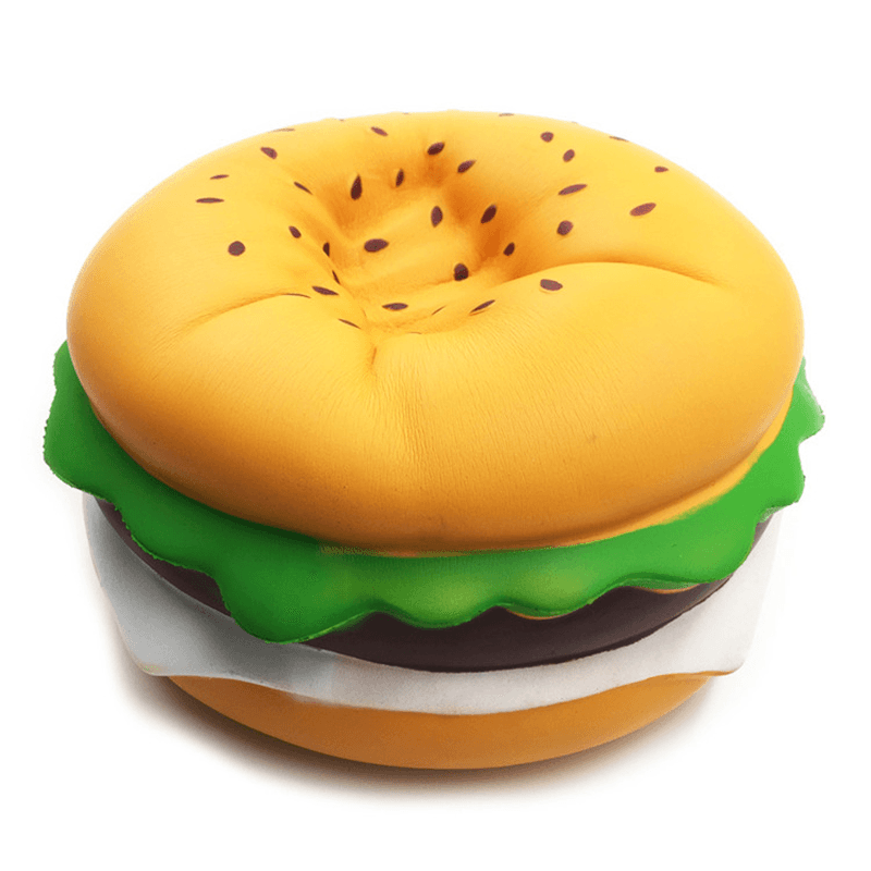 Giant Squishy Cheese Burger Humongous Hamburger 25CM Slow Rising Rebound Jumbo Gift Collection Decor Toys