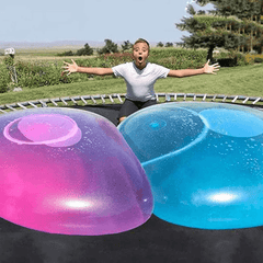 Bola de burbujas gigante inflable multicolor de 120 cm con relleno de agua, juguetes para niños, regalo de juego