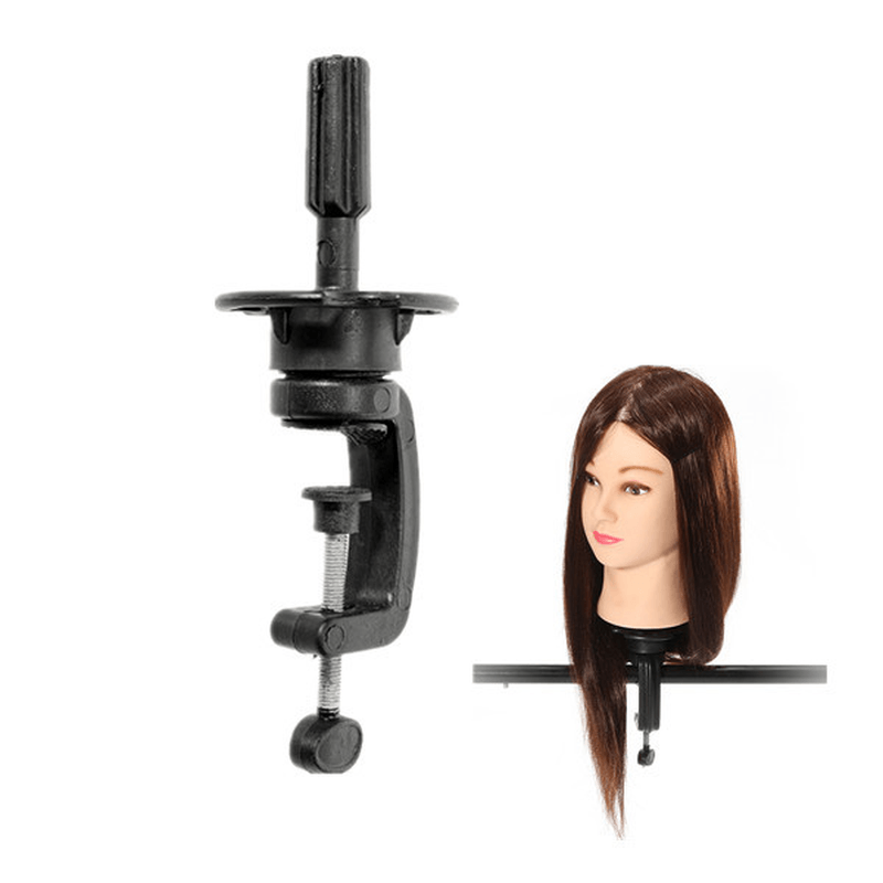 Soporte de maniquí ajustable para peluquería, abrazadera para la cabeza de entrenamiento de peluquería