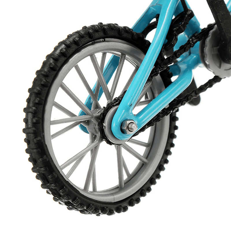 Mini bicicleta de aleación de simulación creativa, carretilla elevadora de dedo, juguete multicolor, regalo para niños, deportes