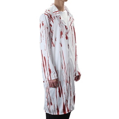 Halloween Costume Terror Nurse and Doctor Clothes with Blood Adult Costume