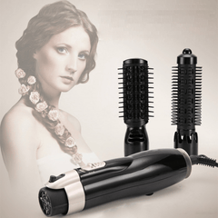 2 in 1 Professional Hair Dryer Comb Wet/Dry Hair Straightener Styling Curling