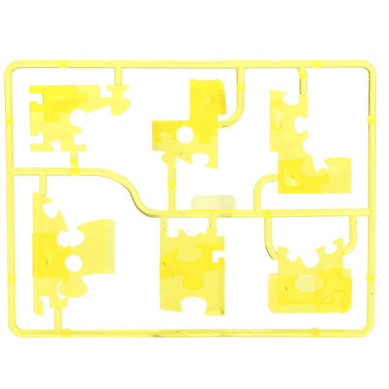 Rompecabezas de cristal 3D con coeficiente intelectual creativo, bloques para ensamblar, modelo de autobús y coche, juguetes para hacer uno mismo