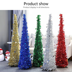 Sapin de Noël artificiel pop-up avec support Magnifique sapin de Noël artificiel pliable pour décorations de Noël