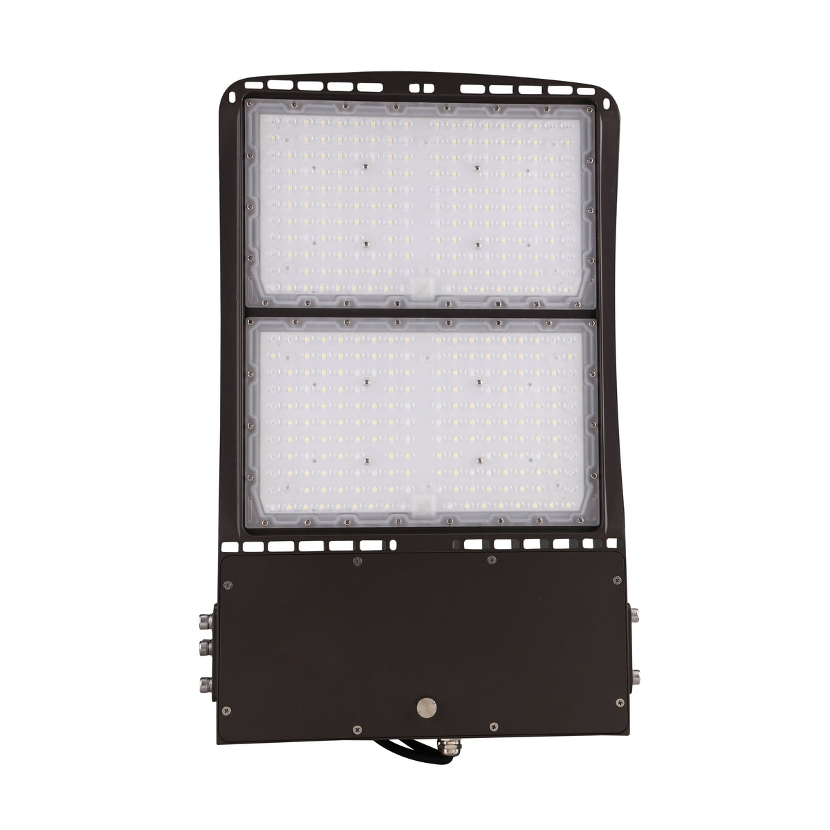 Projecteurs de stade à LED 240 W, 5 700 K, 34 000 lumens, à intensité variable, bronze, AC 100-277 V, étanche IP65, projecteur extérieur pour stade, arrière-cour, parking, éclairage d'arène