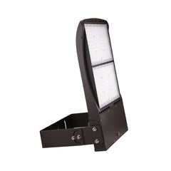 Projecteurs de stade à LED 240 W, 5 700 K, 34 000 lumens, à intensité variable, bronze, AC 100-277 V, étanche IP65, projecteur extérieur pour stade, arrière-cour, parking, éclairage d'arène