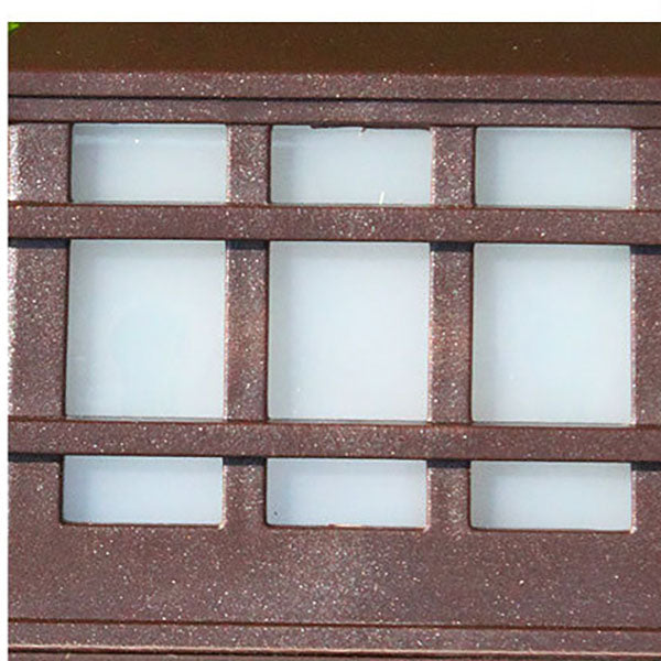 Lámpara de pared solar LED impermeable para exteriores con panel de ventana para patio 