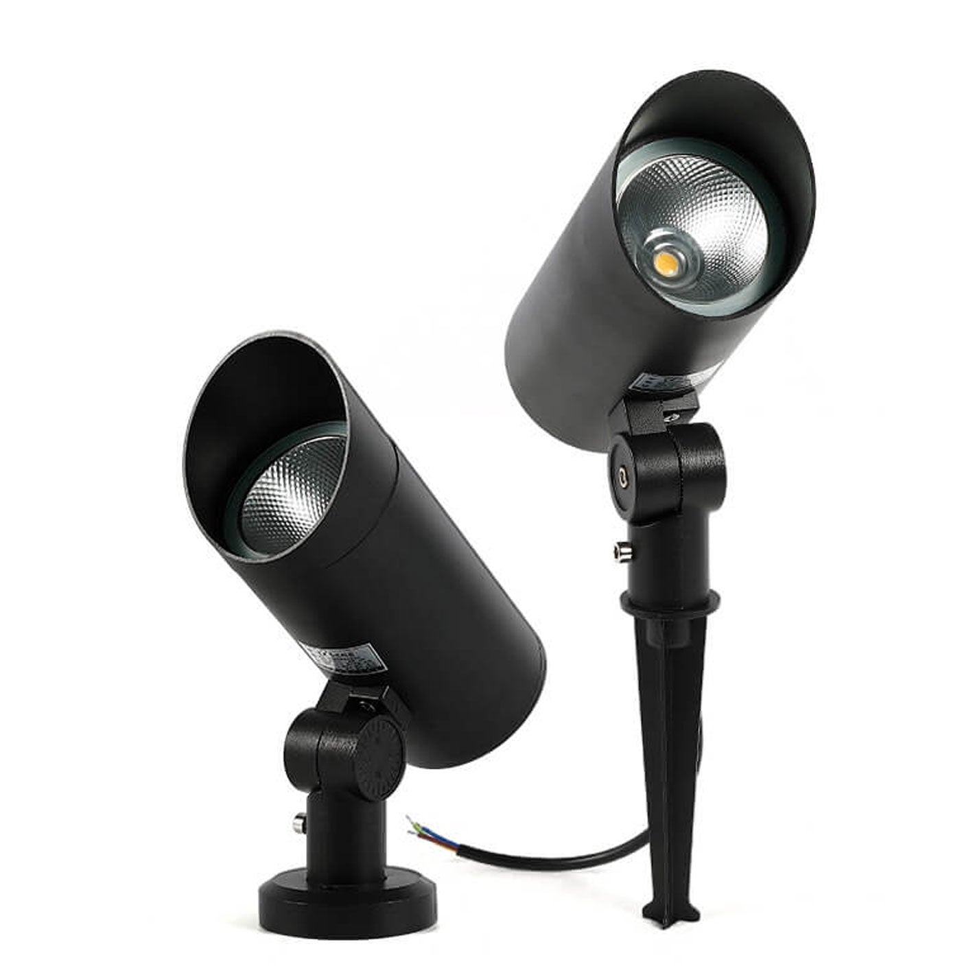 Projecteur LED d'extérieur étanche pour jardin, éclairage de paysage pour pelouse 