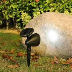 Modern Polysilicon Solar Outdoor Lawn LED Garden Ground Insert Landscape Light