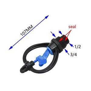 Micro-buse d'atomisation rotative à 360°