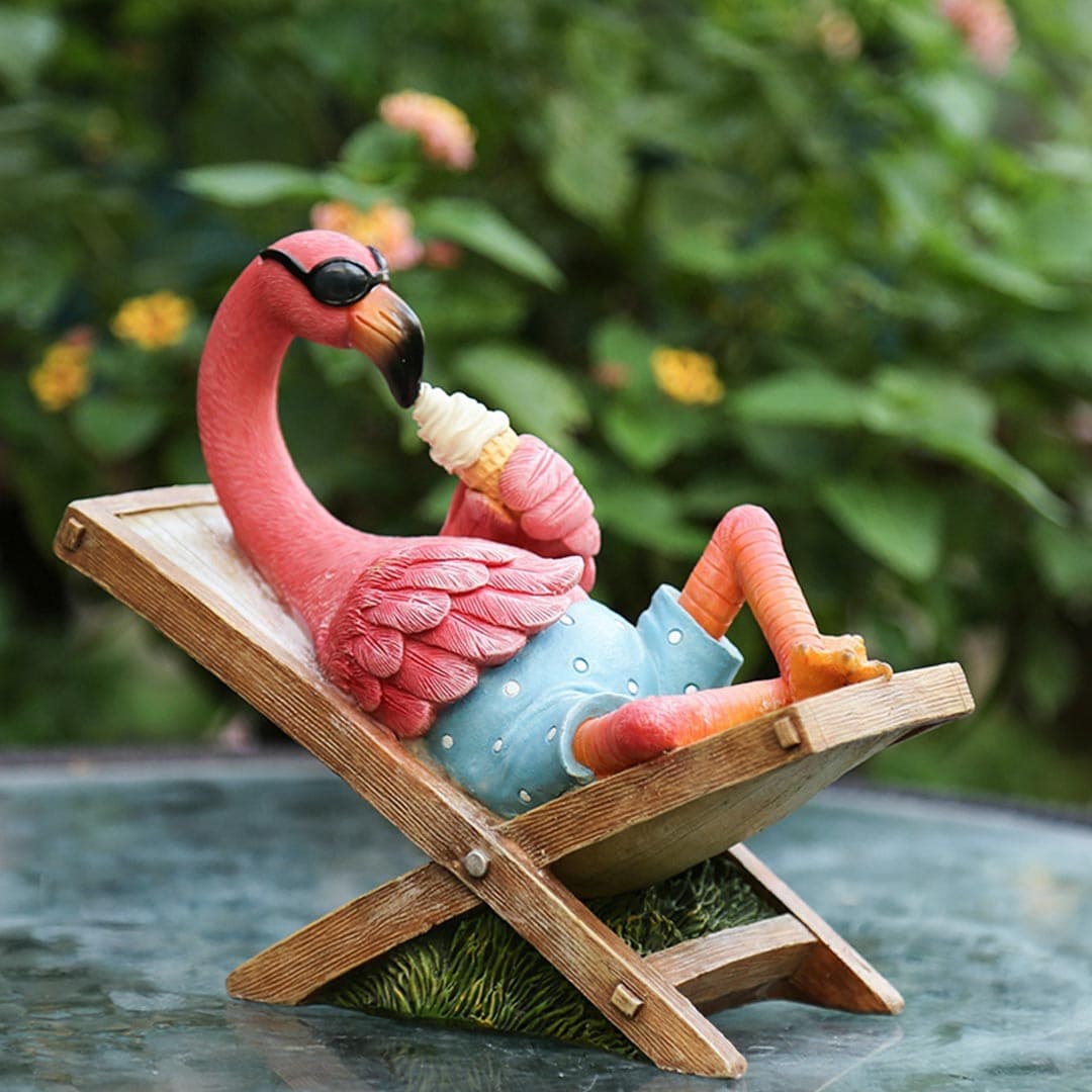 Funny Flamingo Decor