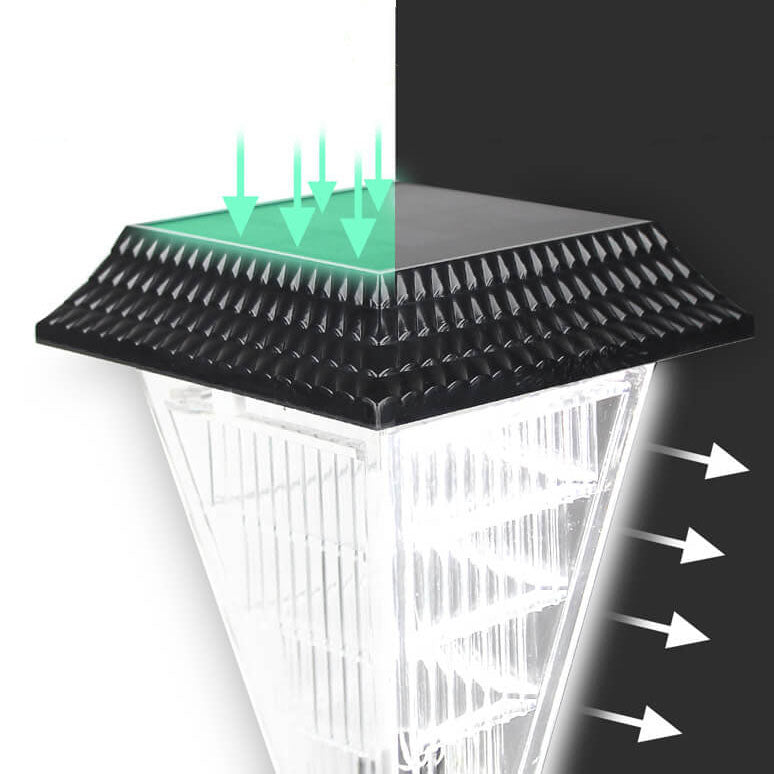 Lámpara solar para césped con forma de llama, LED, para exteriores, con enchufe para tierra 