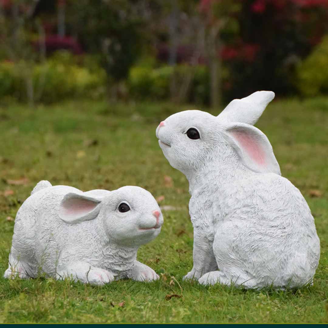 Garden Resin Rabbit Statues