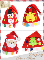 Gorro navideño DIY Navidad Niños Guardería Escuela Necesidades navideñas y Gorro navideño infantil 