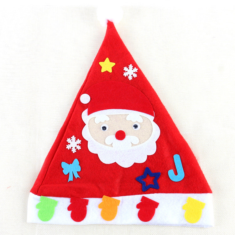 Gorro navideño DIY Navidad Niños Guardería Escuela Necesidades navideñas y Gorro navideño infantil 