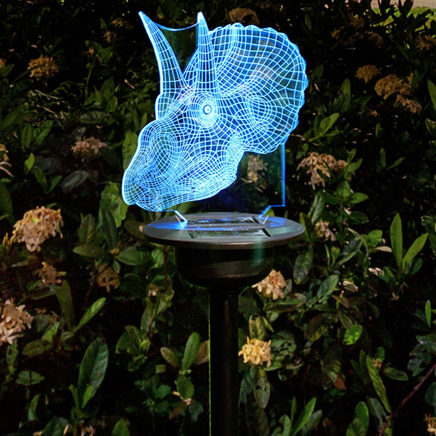 Lampe de paysage décorative en acrylique à LED pour jardin et pelouse 