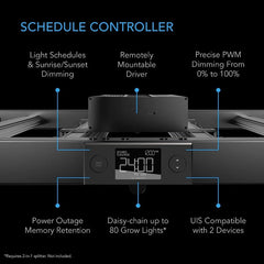 Lámpara de cultivo Samsung IONFRAME EVO4 de 3 x 3 pulgadas de AC Infinity