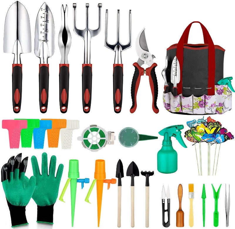 Ensemble d'outils de jardinage tout-en-un 