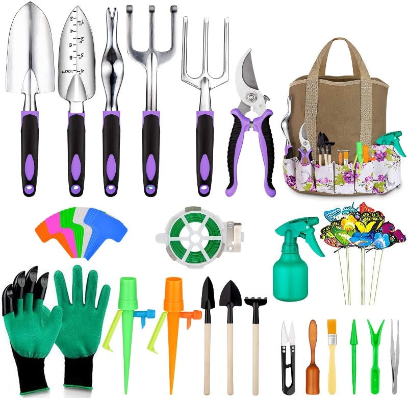 Ensemble d'outils de jardinage tout-en-un 