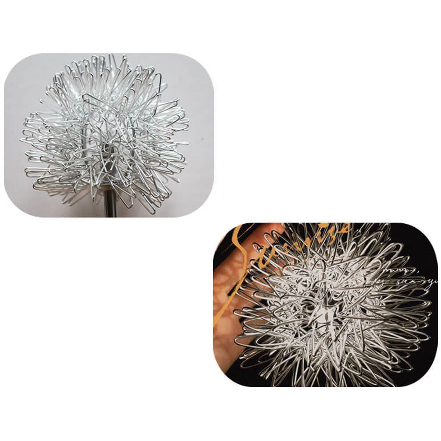 Solar Dandelion Aluminum Wire Globe Light LED Outdoor Waterproof Luminous Garden Insert Ground Landscape Light