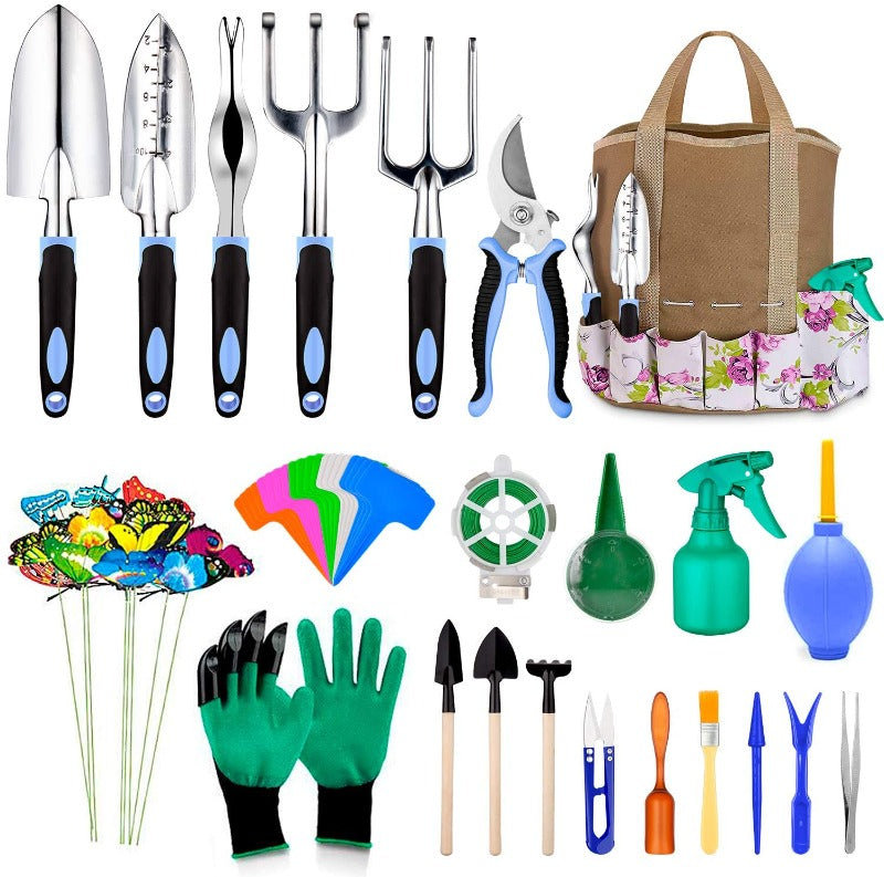 Ensemble d'outils de jardinage tout-en-un 