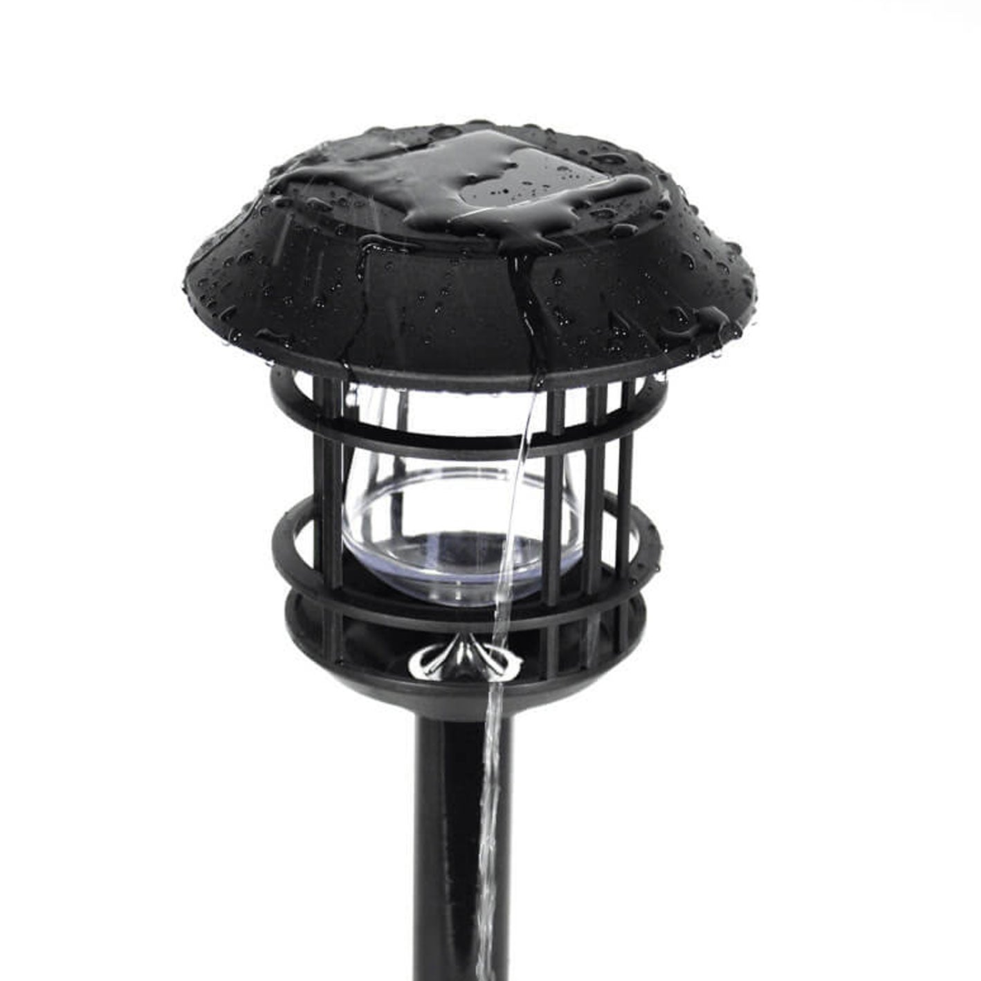 Solar Bulb Plastic Lantern LED Ground Insert Decorative Landscape Light