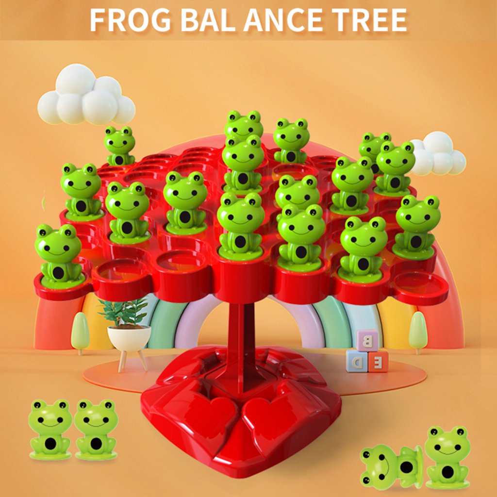 Arbre d'équilibre pour enfants Grenouilles