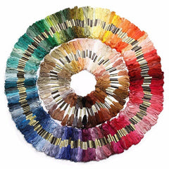 447 Colors  Cross Stitch Thread Pattern Kit Chart Embroidery Floss Sewing Skeins