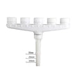 Garden Sprayer Atomizer Nozzles Adjustable Water Spray Range Sprinklers Pump Outdoor Lawn Yard Plant Vegetables Flower Watering
