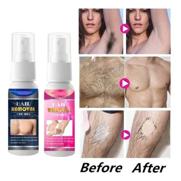 Breezy Hair Removal Spray | Pain-Free, Nourishing Formula