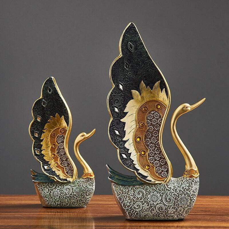 Figuras de cisne ArtZ®, juego de 2 piezas