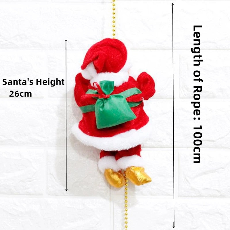 (🎄CHRISTMAS HOT SALE NOW-50% OFF) Santa Claus Musical Climbing Rope