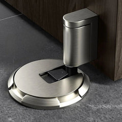 Fino Door Stopper | Durable Zinc Alloy, Push-to-Lock Mechanism