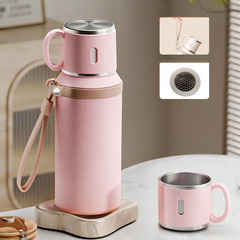 Frost Insulated Water Bottle | Stainless Steel, Vacuum-Sealed with Dual-Purpose Lid