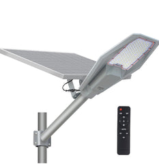 400W Die cast Aluminum commercial Outdoor Solar Street Lamp, Remote Control 48000mAH Li-Fe Battery