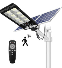 1000W Solar Outdoor Lights Motion Sensor Dusk to Dawn Commercial Large Area Lighting Security Flood Lights Waterproof with Remote for Backyard Stadium Garage Parking Lot